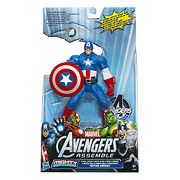 Marvel Mighty Battlers Captain America Figure, Not Mint